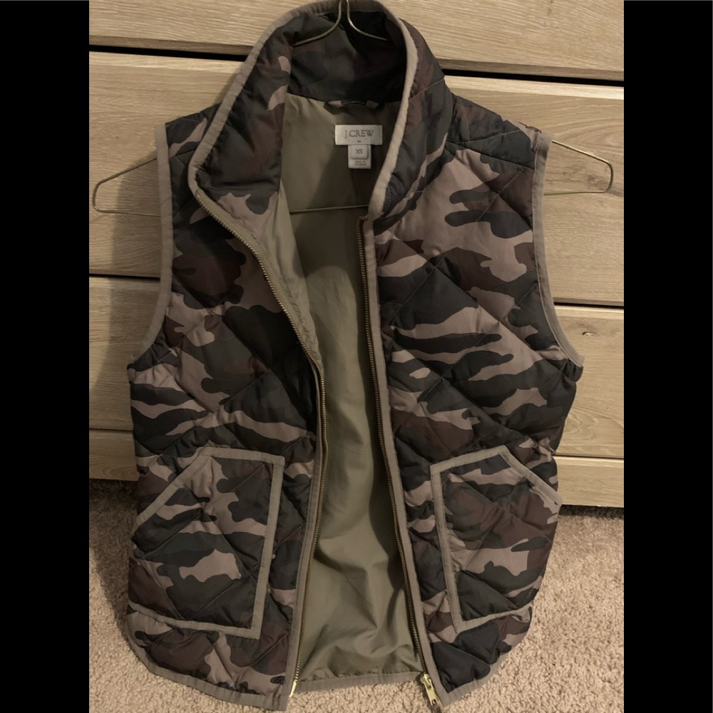 J crew puffer vest